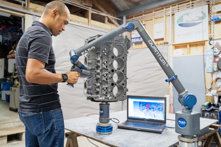 Eight-axis measuring machine from Faro is portable