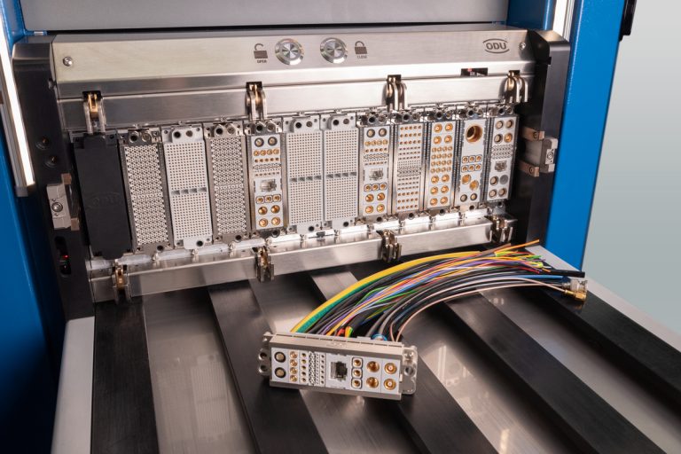 ODU-MAC Black-Line interconnect system delivers multiple transmissions in one interface