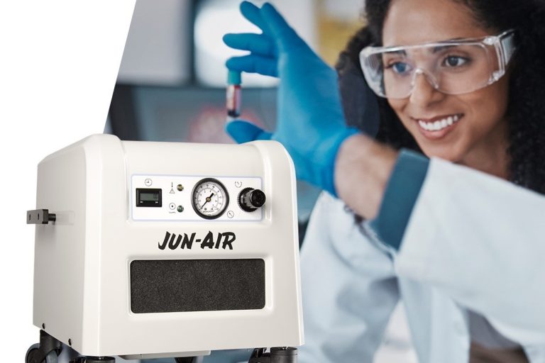 BCAS highlights Jun-Air range of silent air compressors for labs