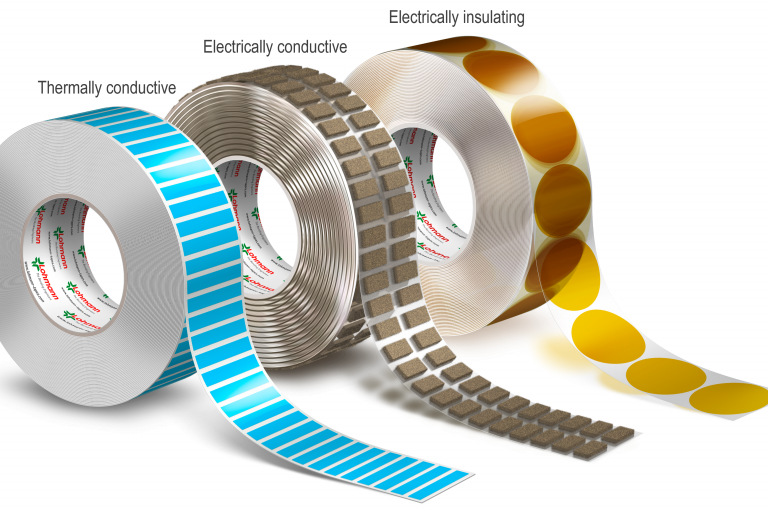 Bonding tapes line up alongside insulating film products